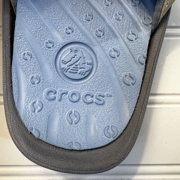 Crocs BITE Size 9 Flip Flops Adjustable Sandal ortho sport removeable insole - Picture 5 of 8
